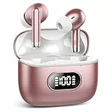 Bluetooth Kopfhörer, Kopfhörer Kabellos Bluetooth 5.3 In Ear Kopfhörer Bluetooth mit 4 ENC Noise Cancelling Mic, Kabellose Kopfhörer 50H Earbuds Tiefer Bass, LED-Anzeige, IP7 Wasserdicht Ohrhörer