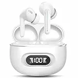 AsiceSound Bluetooth Kopfhörer, Kopfhörer Kabellos Bluetooth 5.3 In Ear Kopfhörer, 72 Std, LED-Anzeige, ENC Lärmreduzierung, HiFi Stereo Ohrhörer