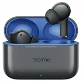 realme T200 Kabellose Kopfhörer Bluetooth 5.3 mit ANC (Active Noise Cancelling), 40h+ Akkulaufzeit, USB-C Schnellladung, Dynamischer Bass, 3D-Raumklang, IPX4 wasserdicht, Mystisch Grau