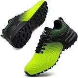 Mufanton Traillaufschuhe Herren Laufschuhe Wanderschuhe Leicht Straßenlaufschuhe Sneaker Trekkingschuhe rutschfeste Outdoor Fitnessschuhe Sportschuhe,Schwarz Grün,EU44