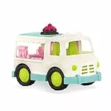 Battat Wonder Wheels Großer Eiswagen 27 cm Kinder Auto Spielzeug Outdoor Sandkasten Sandspielzeug Fahrzeug für Mädchen und Jungen ab 1 Jahr VE1022Z