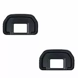 (2 Stück pro Paket) JJC Okular Augenmuschel für Canon EOS 6D, 6D Mark II, 5D, 5D Mark II, 80D, 70D, 60D, 50D, 40D, 30D, 20Da, 20D, 10D, D60, D30, A2E, A2 Ersetzt Canon Eb.