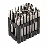 Brüder Mannesmann Bitsatz 32-tlg., mit Spezialbits, lange Torx- und Hex-Bits 75 mm, Magnethalter, ideal für Werkstattarbeiten, Reparaturen und Möbelmontage | M29732