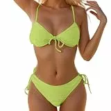 Bikini Tankini Badeanzug Damen Bademode Bikinihose Damen-Bikini-Set Mit Blumenmuster Hochtailliert Zweiteiliger Badeanzug Tankini Mit Trägern Strandkleid