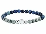 Liebeskind Berlin Beads-Armband LJ-0091-B-17 Jasper & Edelstahl