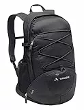 VAUDE Wanderrucksack Ifen Schwarz 19 l, wasserdichter Rucksack Damen & Herren, leichter Trekkingrucksack mit belüftetem Tragesystem, optimale Lastverteilung