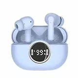 Kopfhörer Kabellos Bluetooth 5.4, 2024 Neue Bluetooth Kopfhörer In Ear Kopfhörer Kabellos mit 4 HD Mic，Noise Cancelling Kabellose Kopfhörer Tiefer Bass Wireless Headphones 36Std Wireless Ohrhörer