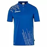 uhlsport Herren Score 26 Poly Poloshirt Und Jungs Sport-Polo, Azurblau/Weiß, 5XL EU