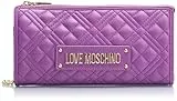 Love Moschino Damen Schultertasche, Viola, Einheitsgröße