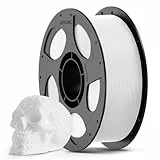 ANYCUBIC 1.75 mm PLA 3D-Druckerfilament, 3D Drucker PLA Filament 1kg 3D Filament, Filament 3d Druckmaterialien, Intelligente Identifikation, PLA Weiß