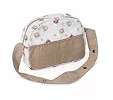 Bayer Chic 2000 - Wickeltasche für Puppen, Puppenwickeltasche, Puppenzubehör, Puppentasche, Bärchen, beige, 853-63, ca. 27 x 9 x 22 cm