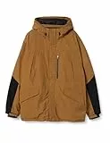 Champion Herren Legacy Outdoor C-tech (220355) -Wr Poly Cotton Woven 252gr Hooded Jacke, Braun (MS034), XXL