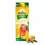 Pfanner Pfirsich Nektar (1 x 2 l) – Fruchtnektar mit mind. 40% Fruchtgehalt – Getränk aus Pfirsichen
