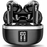 JBMI Kopfhörer Kabellos Bluetooth 5.3, In Ear mit 4 ENC Mikrofon Bluetooth Kopfhörer, 60 Std Stereo Kabellose Kopfhörer Noise Cancelling Earbuds, USB-C, IP7 Wasserdicht Ohrhörer