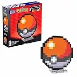 MEGA Pokémon Actionfigur Bauspielzeug, Pokéball mit 381 Teilen, ca. 15 cm groß, für Sammler, JGG71