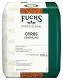 Fuchs Professional - Gyros Gewürzsalz | Gewürz für griechische Fleisch-Gerichte | Profi-Qualität für Großverbraucher | 1 kg im recyclebaren Beutel