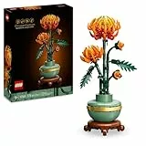 LEGO Botanicals Chrysantheme- Kreatives Bauset für Erwachsene - Pflegeleichte Spielzeug-Pflanze zum Verschenken - Blumendeko aus der Botanik Kollektion - Entspannende Aktivität 10368