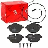 BandelOne enthält TRW Bremsbeläge + Wk hinten passend für X3 F25 X4 F26 sDrive xDrive