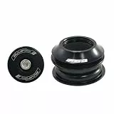 FSA No.10 Semi-integriertes internes Headset, 3,8 cm (1 1/8 Zoll), 8,2 mm, oberer Konus, ZS44, Schwarz, XTE1600