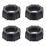 Kfz-Handyhalterung, Ersatzteile, Anziehmutter für Ersatz-Kfz-Halterung, zum Anschrauben, 17 mm, Fester Adapter, Kopfhalterung, Ring für DVR, Camcorder, kabelloses Ladegerät, 4 Stück