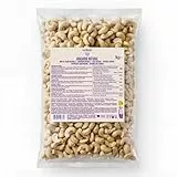 nut&me Cashewkerne 1kg Naturbelassen und ungesalzen | Dein Nüsse Snacks für zwischendurch | Unvergleichlich lecker | Ganze Cashew Nüsse | Proteinquelle | Ballaststoffquelle | Glutenfrei