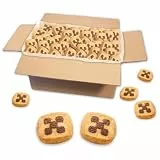 Lebkuchenwelt Schwarz-Weiß Buttergebäck im Karton 2kg - Konditor-Qualität mit echter Butter gebacken! Shortbread Gebäck Kekse Kaffeegebäck Teegebäck Butterkekse Buttergebäck Gebäck-Spezialitäten