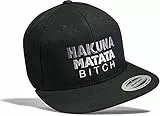 Cap Flexfit Snapback : Hakuna Matata Bitch - Kappe Herren & Damen (Schwarz)