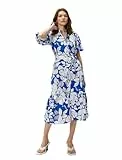 Koton Women Shirt Dress Midi Floral Puff Sleeve