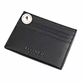 Berliner Bags Premium Kartenetui aus Leder, Slim Kreditkartenetui mit RFID-Schutz und Geschenkbox, für Herren und Damen - Schwarz
