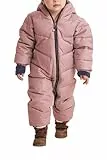 Killtec Unisex Kinder karter mini Overall In Daunenoptik Mit Kapuze, Rosa, 98-104 EU