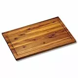 Kesper 28181 Tranchierbrett 40x26x1,5cm aus Akazie, Braun, 40 x 26 x 1,5 cm
