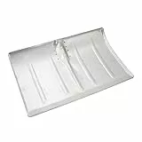 Schneeschaufel aus Metall Schneeschieber OHNE Stiel Schneeräumer 50x31cm 1Stk.
