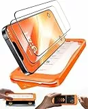 TORRAS Präzise für iPhone 13 Pro Max für Panzerglas [Full Screen & Nr.1 Stoßfest] Exklusive Schutzfolie für iPhone 13 Pro Max Folie 9H+ glas, Auto Montage, Kompatibel mit Hülle, 2 Stück