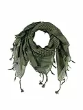 Brandit Shemag Scarf, Farbe: oliv+black, Größe: OS