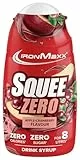 IronMaxx SqueeZero - Apple Cranberry 65ml Sirup, Erfrischendes Geschmackserlebnis für 8 Liter, Zuckerfrei und Kalorienfrei in 100ml verzehrfertigem Getränk