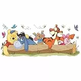Room Mates 54541 Riesenwandsticker 'Disney Winnie Puuh - Freizeitspaß', mehrfarbig