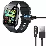 Blueshaweu Ladekabel Kompatibel mit CASCHO P98 Smartwatch 1,96 zoll, Kabel Ladegerät Ladestaion Kompatibel für Hendari P98 / CASCHO P98 Smartwatch (schwarz)
