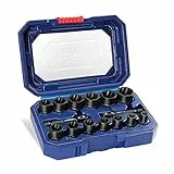 WORKPRO 15-teiliges Schlagschrauben- und Mutternentferner-Set.