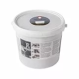 Rayher 34165000 Kreativ-Beton, Eimer 9kg, Grau, Steingrau