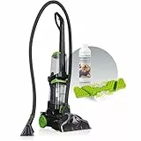 CLEANmaxx Teppichreiniger AquaStream Plus | 3 in 1: waschen, reinigen, absaugen | Nasssauger mit Vibrationsbürsten und Seitenbürsten | Waschsauger mit Polsterdüse, Shampoo und Ersatzbürste