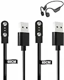 yystao (2 Stück) Ladekabel für LOBKIN X29 Kopfhörer Schwimmen, Stabiles magnetisches USB Ladekabel kompatibel mit LOBKIN X29