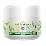 Natürlich Antimykotika Salbe Hautpilz Creme: Für betroffene Stellen wie Fußpilz, Jock Itch & Leistenpilz - Für alle Hauttypen - Mit Teebaumöl, Aloe Vera, Lavendel, Kamille & Eukalyptus - 30g