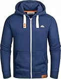 Grin&Bear Hoodie Herren Hoodie Sweatshirt Pullover GB022-DarkBlue-L