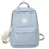 TIAASTAP Kawaii Rucksack Schule für Teenager Mädchen, Aesthetic School Bag Cute Backpack Wasserdicht Schulrucksack Mädchen Schultasche 14 Zoll Laptop Rucksack Kinderrucksack Schulranzen