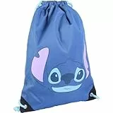 CERDÁ LIFE'S LITTLE MOMENTS Stitch Kinder-Rucksack aus Seil – Offizielle Disney-Lizenz, Unisex-Kindertasche, Blau, Klein