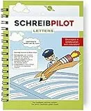 Schreibathlet SCHREIBPILOT learn-to-write booklet for ABC pupils with pre-stamped letters | Learning system developed by teachers, professors and pupils