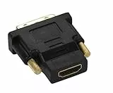 Vivanco HDMI/DVI-Adapter, HDMI Kupplung  DVI Stecker