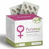 PuriaFAM® Frauenzauber, rotes Maca, 180 Kapseln, Ashwagandha, vegan - Hergestellt in DE - Hormon Balance Frauen