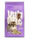 Little One Alleinfutter für Zwerghamster | 400 g | Speziell für die Ernährungsanforderungen von Zwerghamstern | Zur Deckung des Nährstoffbedarfs | Mit wichtigen Vitaminen