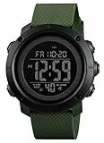 findtime Militär Uhr Herren Digitaluhr Outdoor Sportuhr Tactical Watch Military 5 ATM Wasserdicht Stoppuhr Sport Männer Junge Armbanduhr 12/24H Wecker Alarm LED Kalender Countdown Chronograph Herren